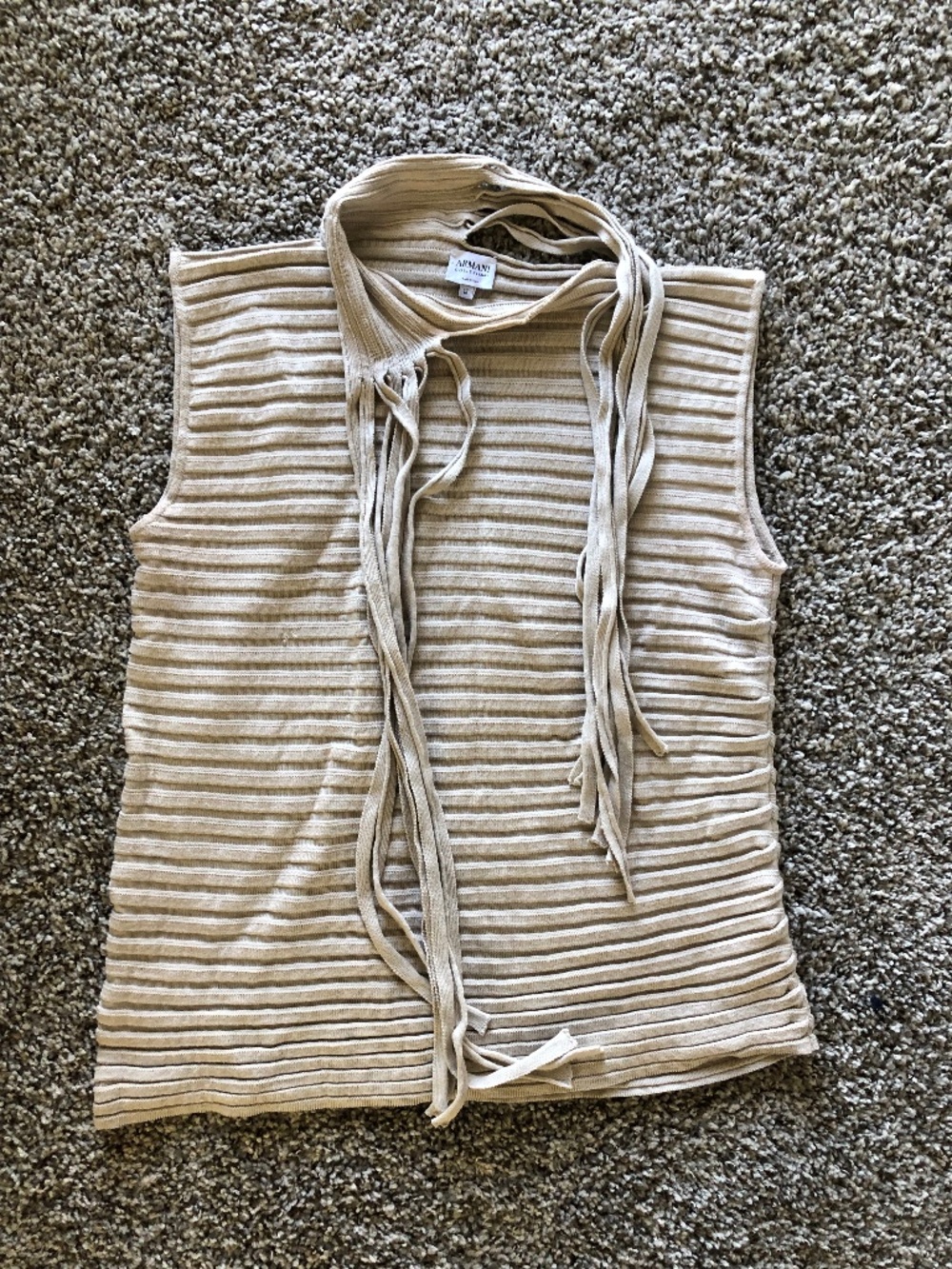 Armani Collezioni Sleeveless Sweater